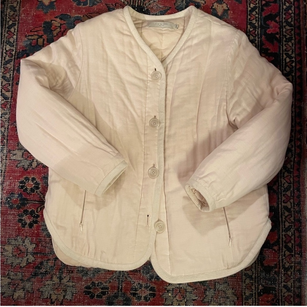 7115 by Szeki Button Front Jacket - Picture 2 of 4